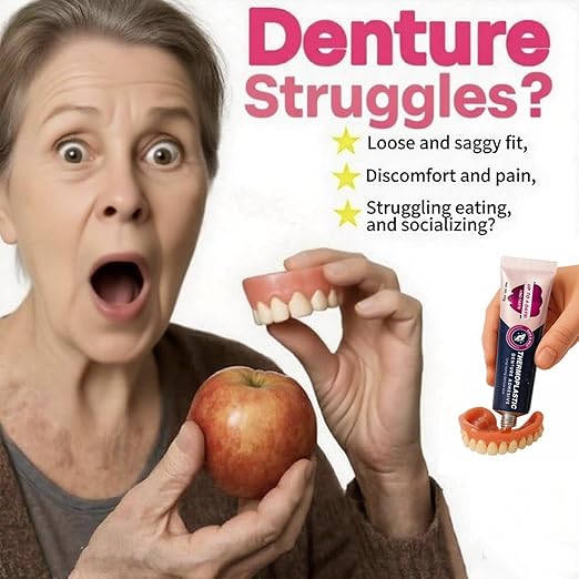 Thermoplastic Denture Adhesive,Lasts for 4 Days Give a Brush (1)