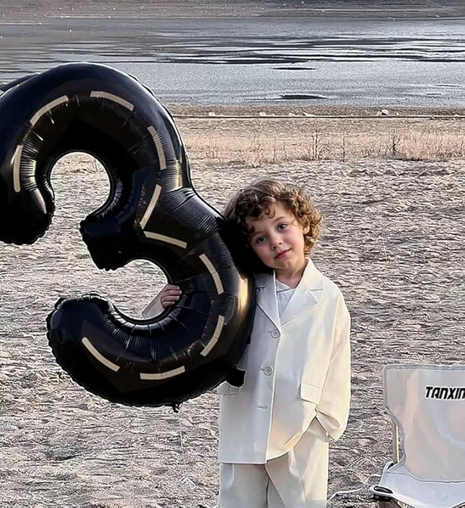40 Inch Race Car Black Number Balloons Race Car Birthday Party Balloons Large Black Number 9 Balloons Boys 9th Birthday Party Race Car Theme Party Decorations Supplies（Digital 9）