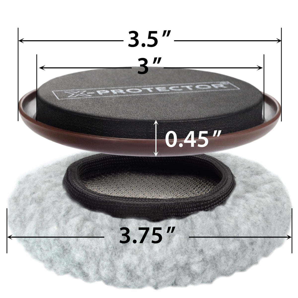 Furniture Sliders X-PROTECTOR - 8+8 Pack 3 1/2” Multi-Surface Sliders