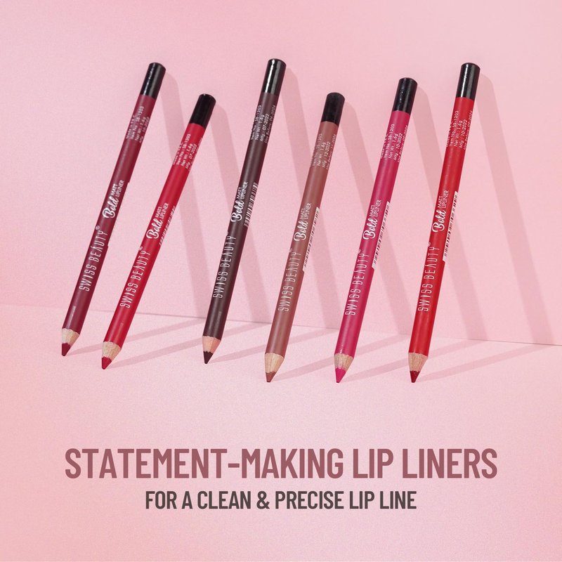 SWISS BEAUTY Bold Matt Lip Liner | Long-lasting |Matte Finish | Non-drying | Shade-03, 5gm
