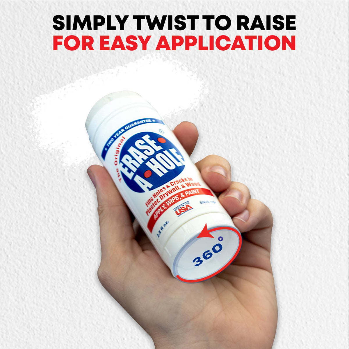 Drywall Repair Putty: A Quick & Easy Solution to Fill The Holes in Your Walls-Also Works on Wood & Plaster (2)