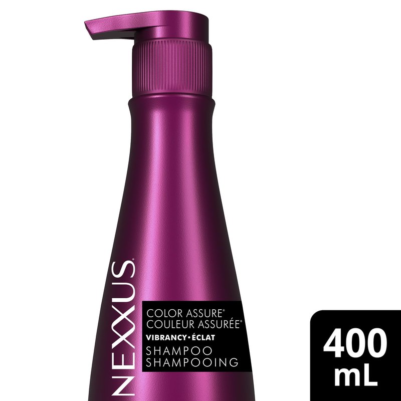 Nexxus COLOR ASSURE Shampoo for Vibrancy for Color Treated Hair Powered by CHROMABOND SEALER with Citric Acid 13.5 oz