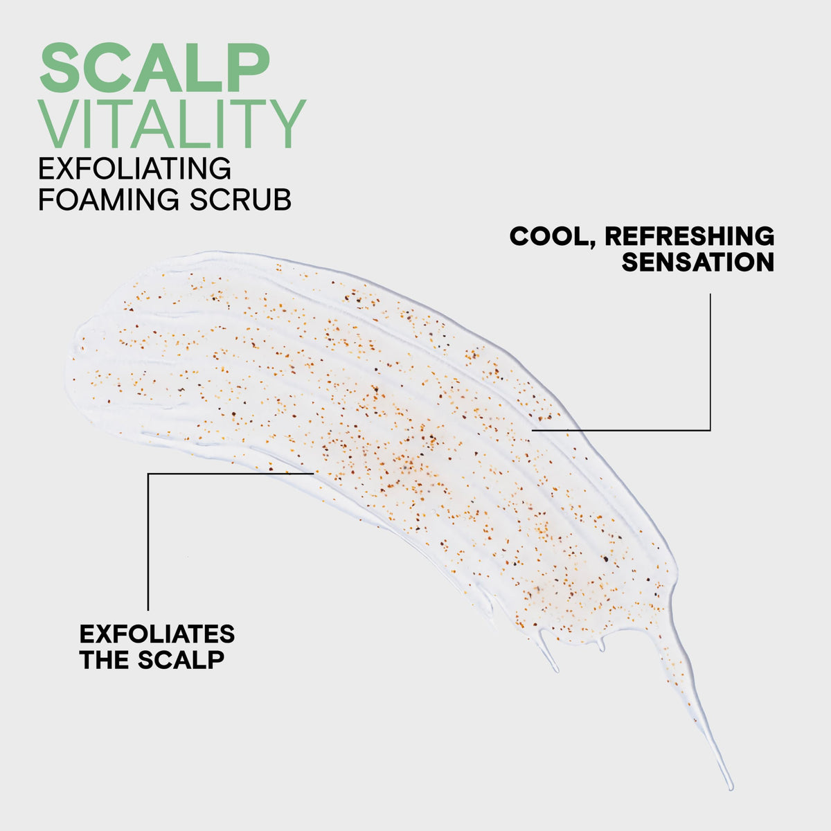 Joico Scalp Vitality Exfoliating Foaming Scrub| Healthy & Balanced Scalp| 6 Fl Oz