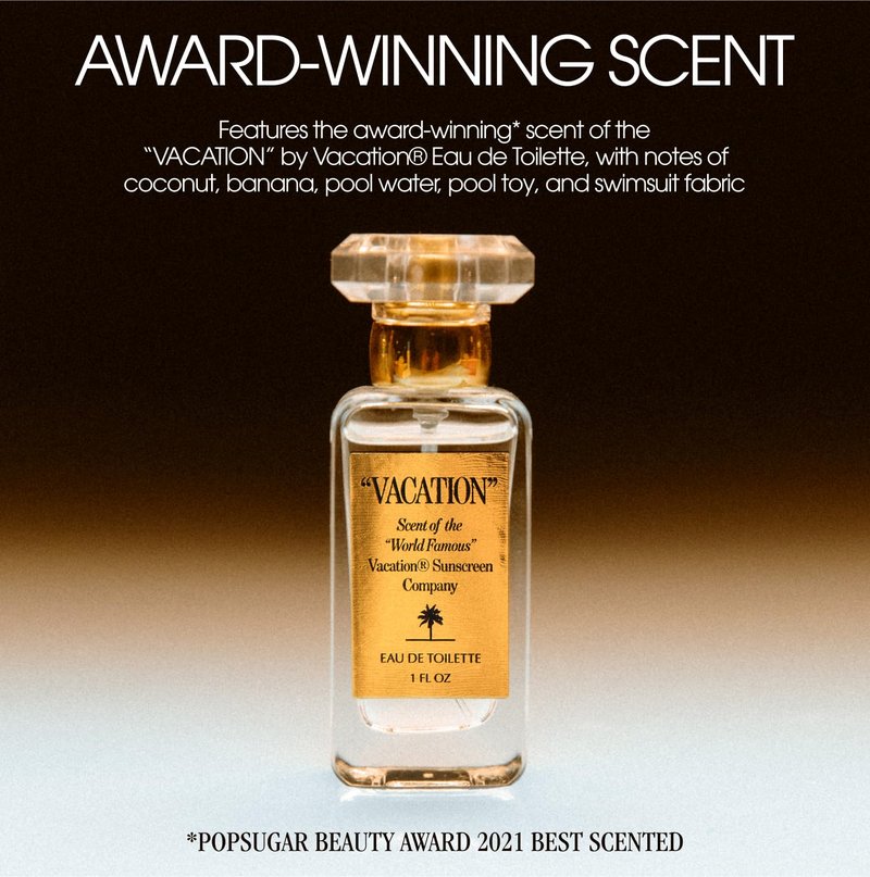 Vacation Shimmer Oil SPF 30 Body Sunscreen Oil, 2.9 Fluid Ounces - Body Glow, Moisturizing, Water-Resistant, Enhances All Skin Tones, Dermatologist-Tested, Vegan