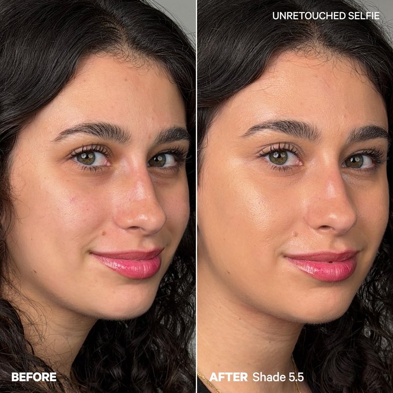 Milk Makeup Hydro Grip Gel Concealer with Hyaluronic Acid – 12HR Hydrating Concealer + Complexion Stick for Buildable Coverage with Dewy Finish – 5.5 Light Medium w/Warm Undertones, .1oz