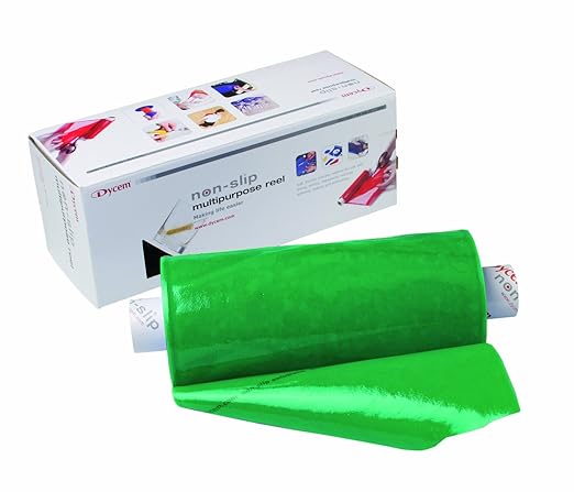 Dycem Non-Slip Material Roll for Daily Living - Dark Green 8" x 10 Yards, Gripping Silicone Mat, Cut to Shape, Easy to Use, Versatile for Kitchen, Crafting, and More