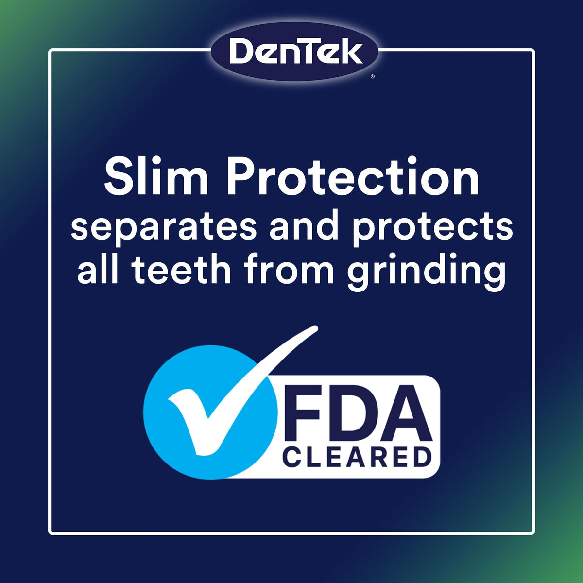 DenTek Comfort-Fit Dental Guard, Mouth Guard for Grinding Teeth at Night, Pack of 2 Guards & 1 Storage Case