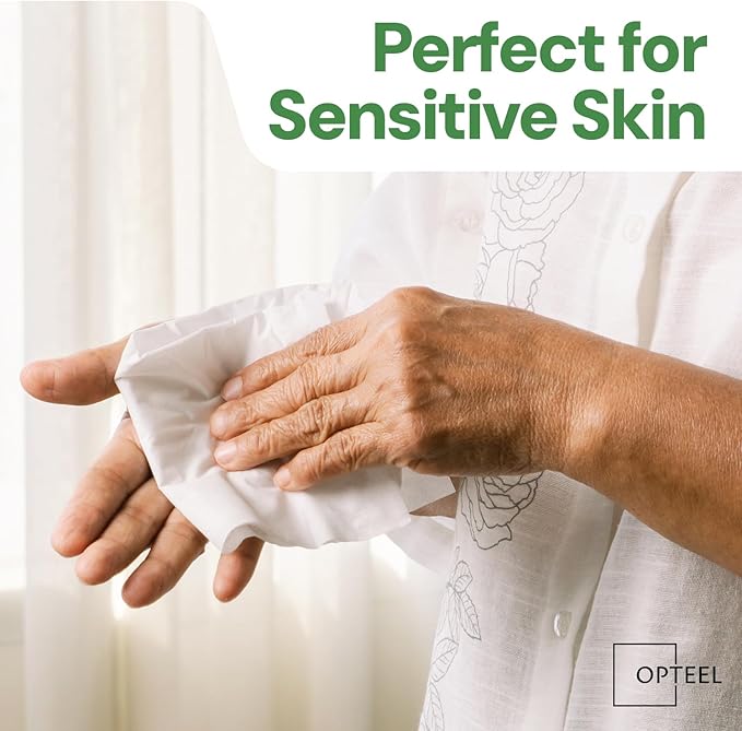 Adult Wipes Extra Large Scented - Skin-Friendly Incontinence Wet Wipes for Adults & Elderly No-Rinse Disposable Washcloths - 8x13" 4 Packs of 60 (240 Wipes)