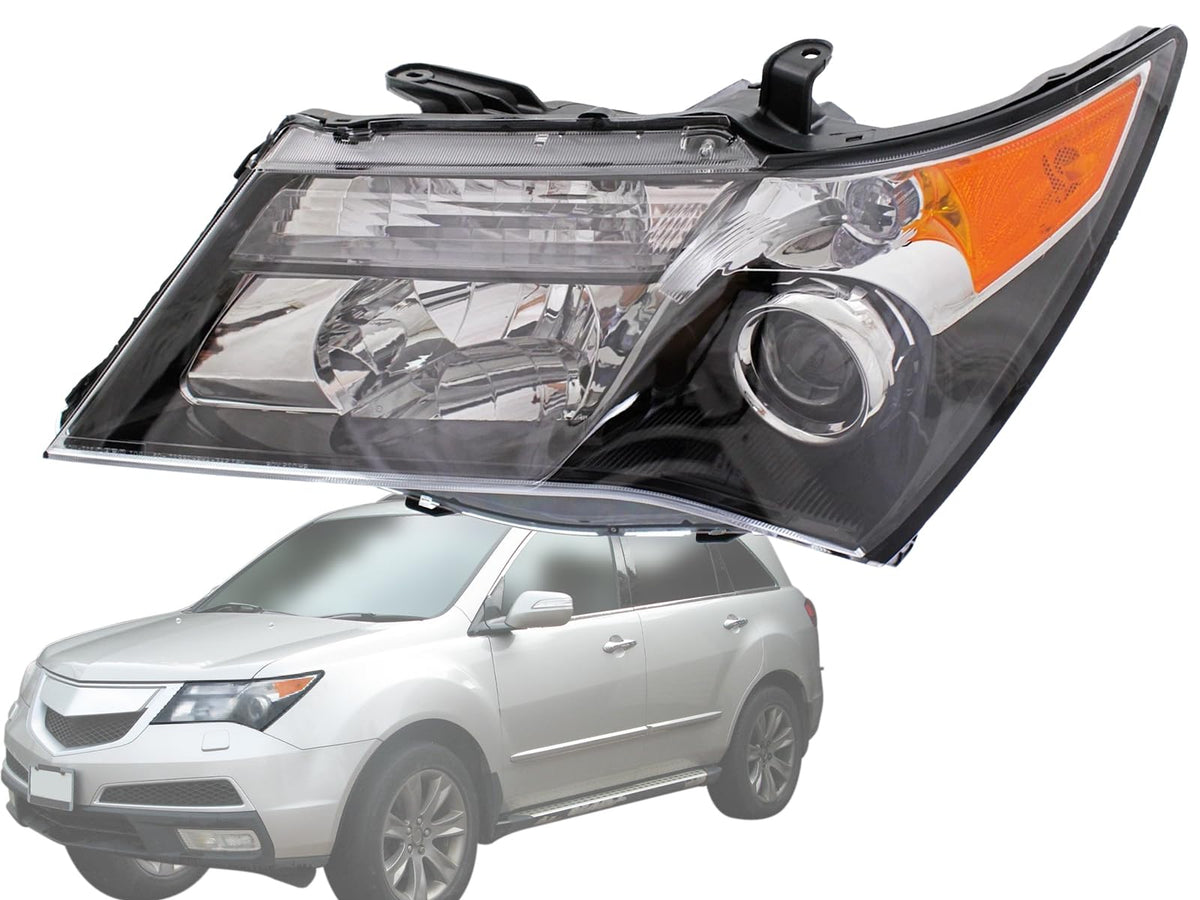 KAP Replacement for Head Lamp 2010 2011 2012 2013 MDX Base with Advance Pkg Driver Left Side 33151STXA31 AC2518117