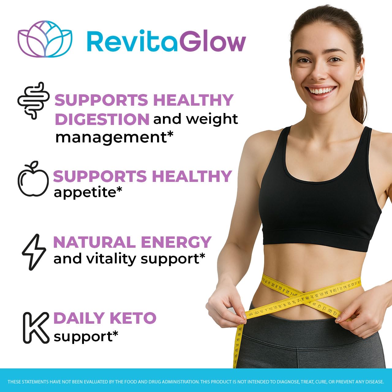 (2 Pack) RevitaGlow Gummies - Official Revita Glow Gummy Premium Natural Skin Health Support, RevitaGlowGummies for Gut and Skin Healthy Advanced Renewal Formula Gummys, 120 Gummies for 2 Months