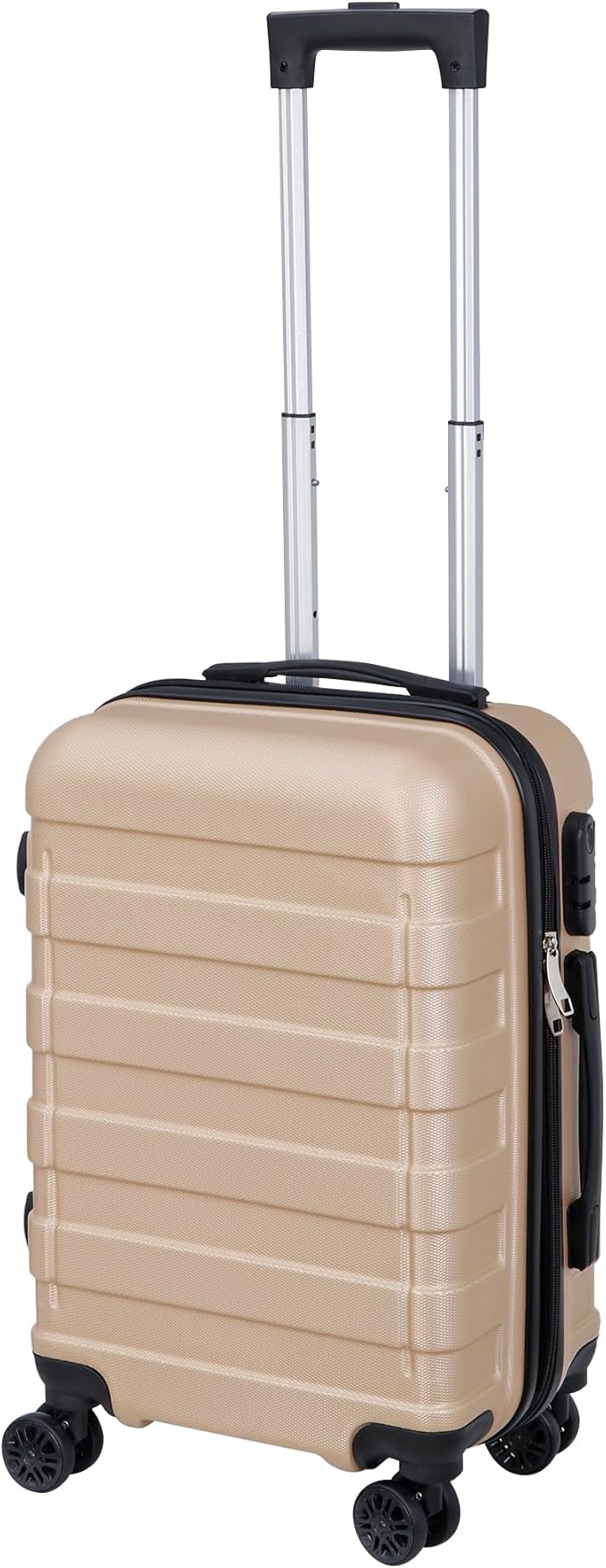 LEMY Ultra-Lightweight Hardshell Carry On 21 Inch Expandable Suitcase with 8 Smooth Spinner Wheels,TSA Lock,for Business Travel and Weekend Trips,Airline Approved