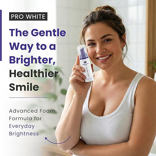 Whitening Foam - Tooth Whitening Foams for a Clean & Radiant Smile - Teeth Whitening Enhancer with a Gentle Formula Ideal for Everyday Use - Refresh Your Smile with Easy-to-Use Whitening Foam- 50ml