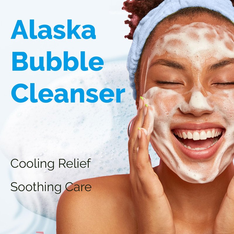 KSBC BENETUS Lacto Alaska Bubble Foam, Facial Cleanser, Face Wash, Moisture Balance, for Sensitive Skin Korean Skincare 200ml