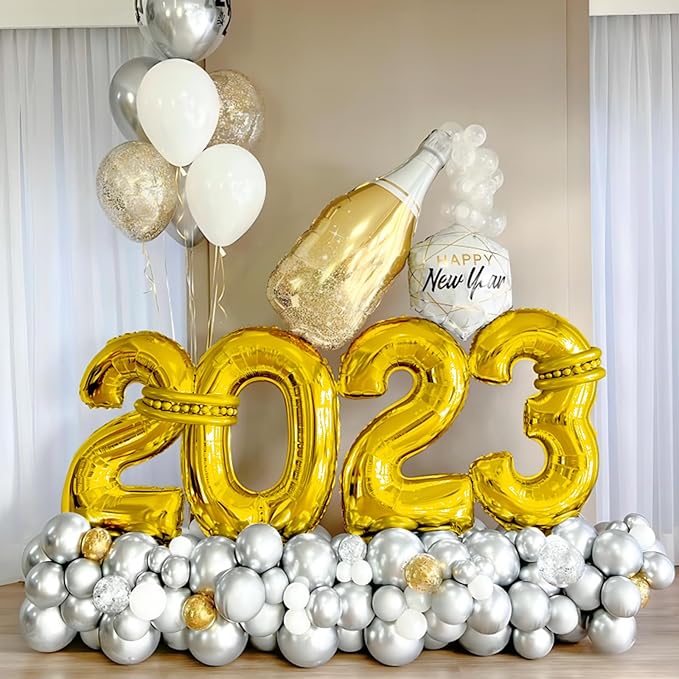 40 Inch Gold Number Balloons, Helium Mylar Foil Number Balloons for Birthday, Number 0 Balloon for Birthday Decorations for Kids, Anniversary Party Decorations Supplies