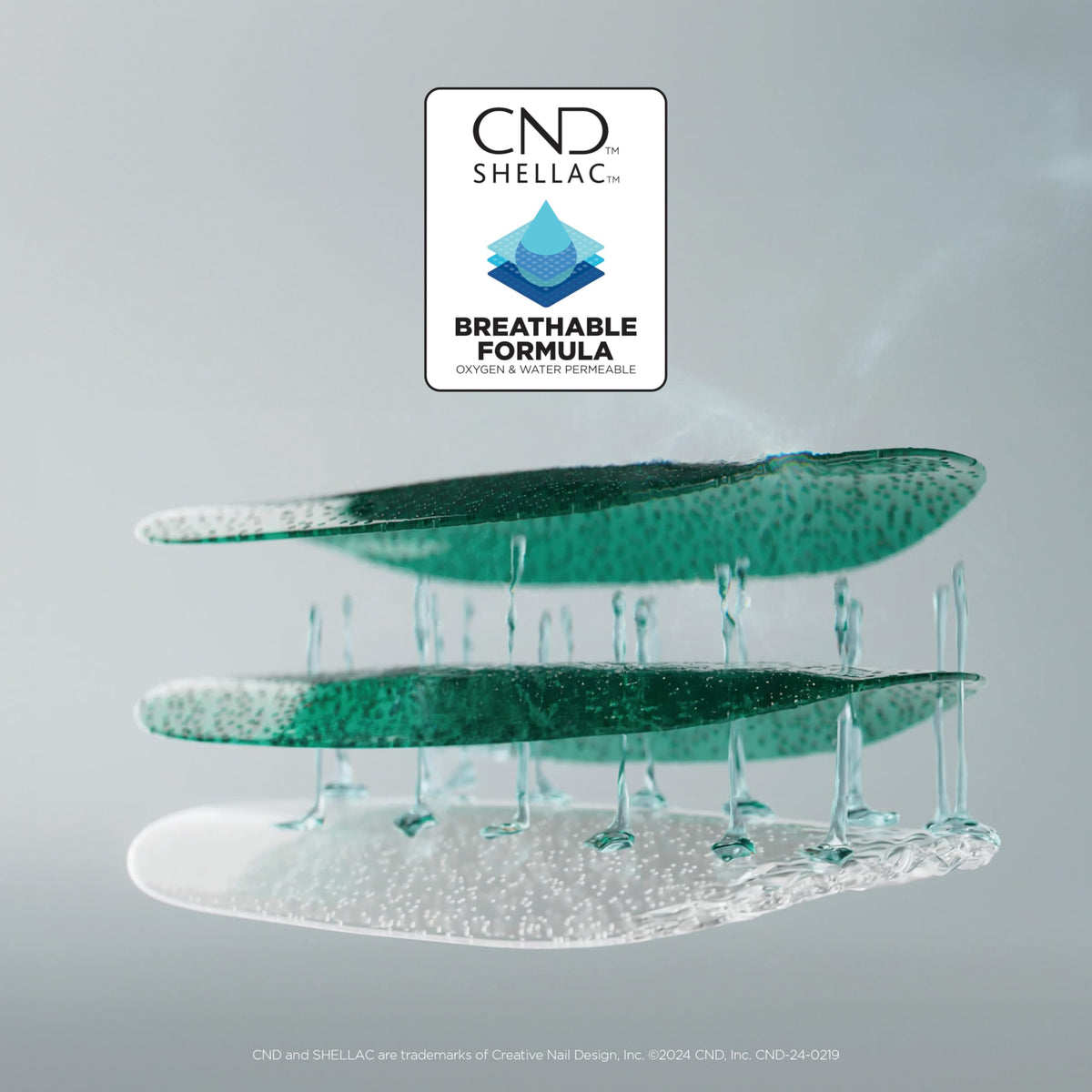 CND Shellac™ Gel Polish No Wipe Top Coat, 0.42 fl oz.