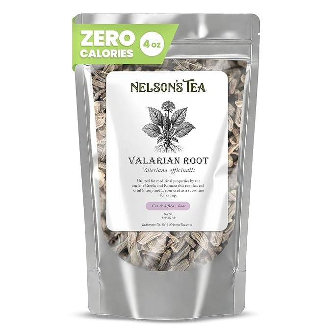 Nelson's Tea - Valerian Root - Cut & Sifted (4 oz)