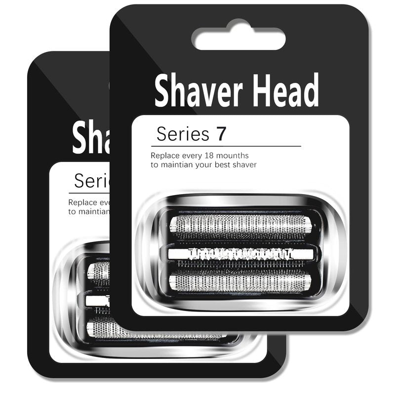 S7 73S 360 Replacement Head Foil & Cutters for Braun Series 7 Eletric Shavers, Compatible with Braun New Generation 7020s, 7025s, 7027 cs, 7071cc, 7075cc, 7085cc Razor