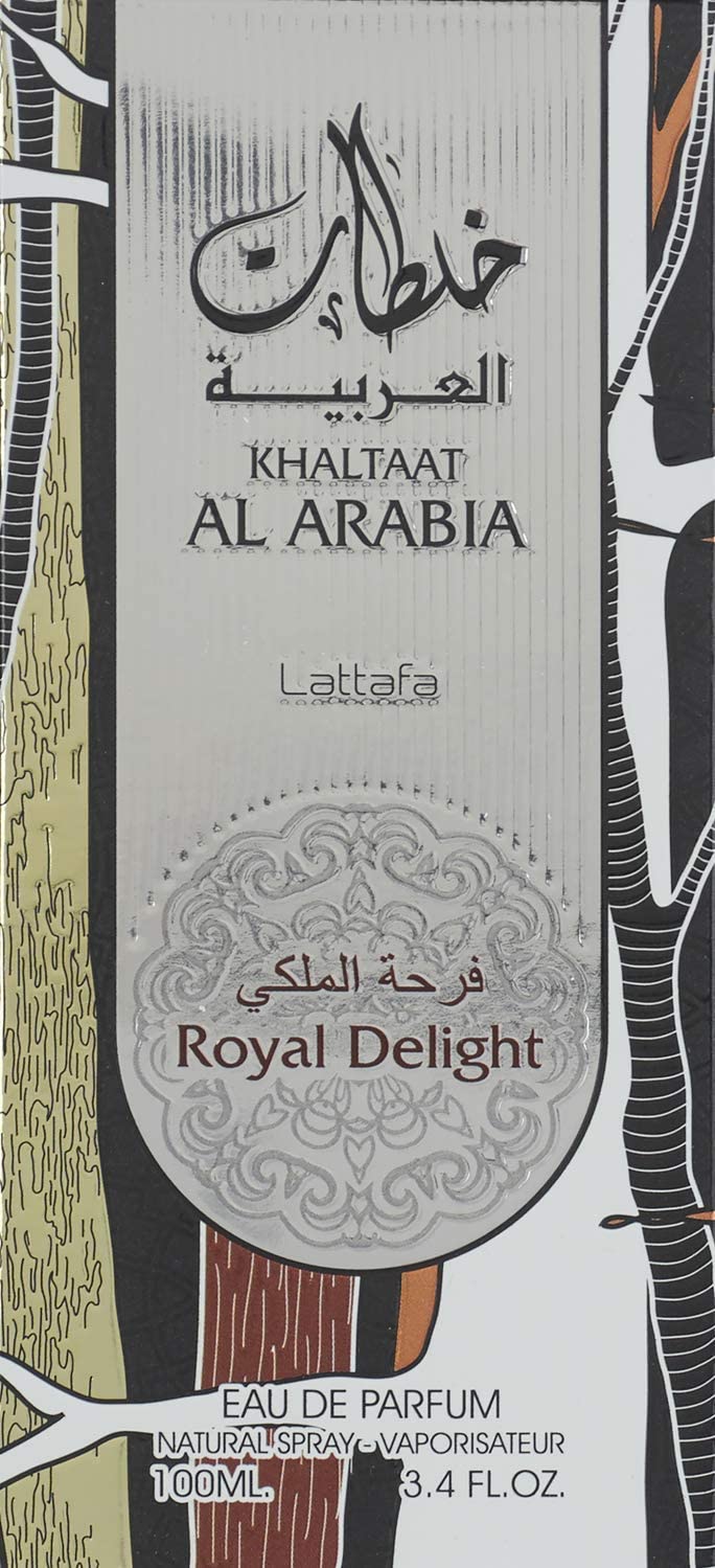 Lattafa Khaltaat Al Arabia Royal Delight for Men - 3.4 oz EDP Spray
