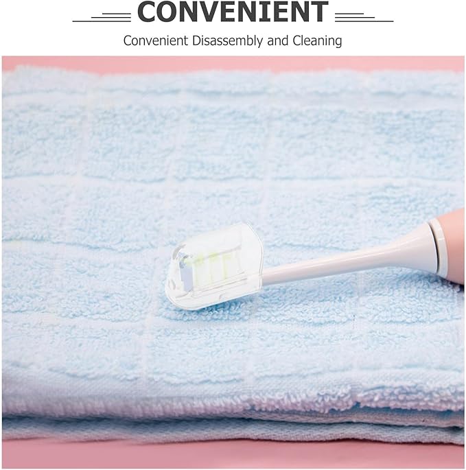 SOIMISS Universal Toothbrush Covers 20Pcs Protective Caps for Manual and Electric Toothbrushes for Oral Care