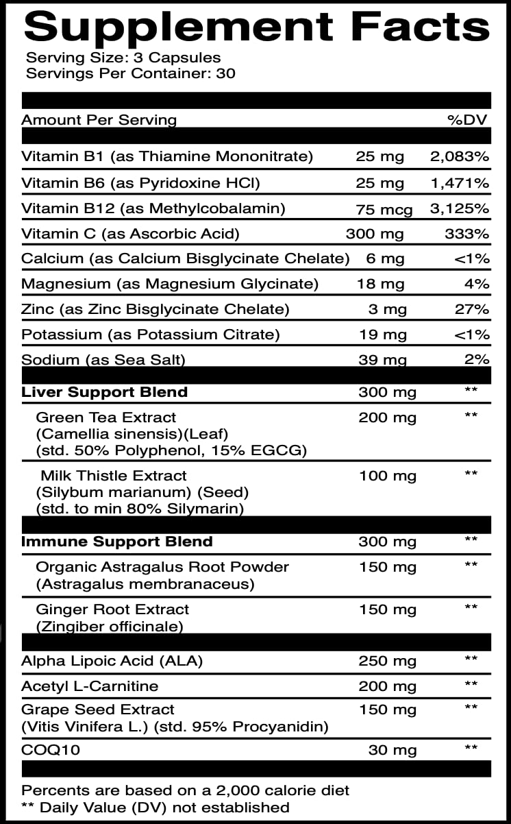 Tempo: Festival Prep | Immune Support | Pre-Festival, Rave, and Party Supplement | Neuroprotective + Boosts Immune System, Supports Liver Detox, Replenishes Electrolytes