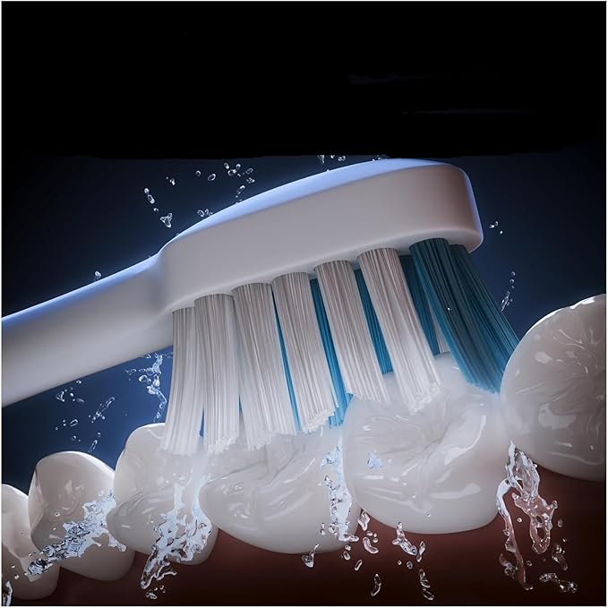 Compatible for AquaSonic Duo Series Replacement Toothbrush Heads for & Home Dental Center(5pcs Black)