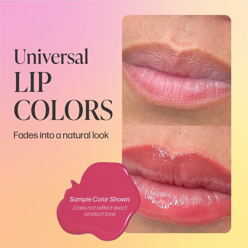 Perma Blend Passion Red - Bright Cool Red Tattoo Ink for Permanent Makeup - Lip Blush Microblading Ink to Enhance Lip Color - Lip Blushing & Lip Tattoo Supplies - Vegan (0.5 oz)