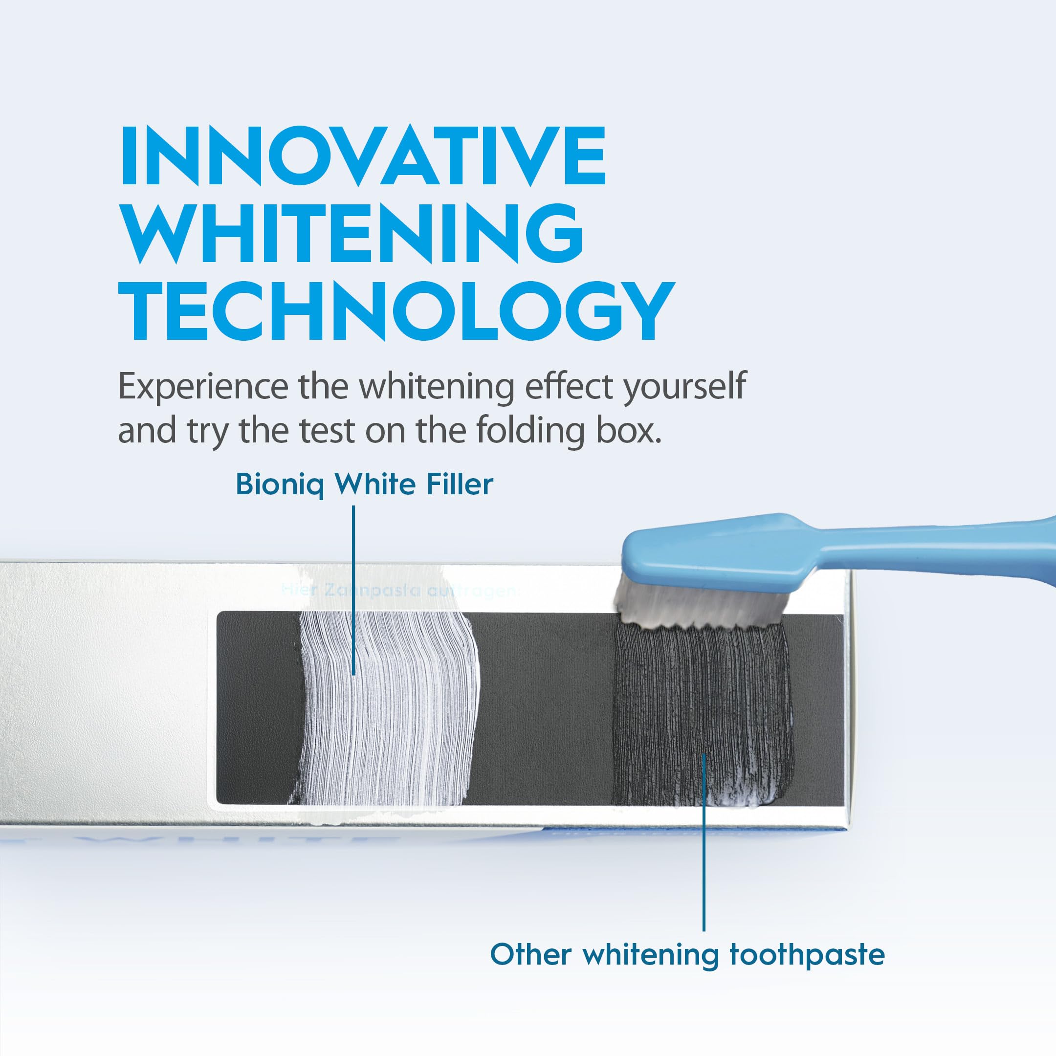 Bioniq White Filler - Whitening Toothpaste with 20% Hydroxyapatite - Contains White bioHAP and Fluoride Free for Daily Use - Mint Flavor - 1 x 4.77 Oz