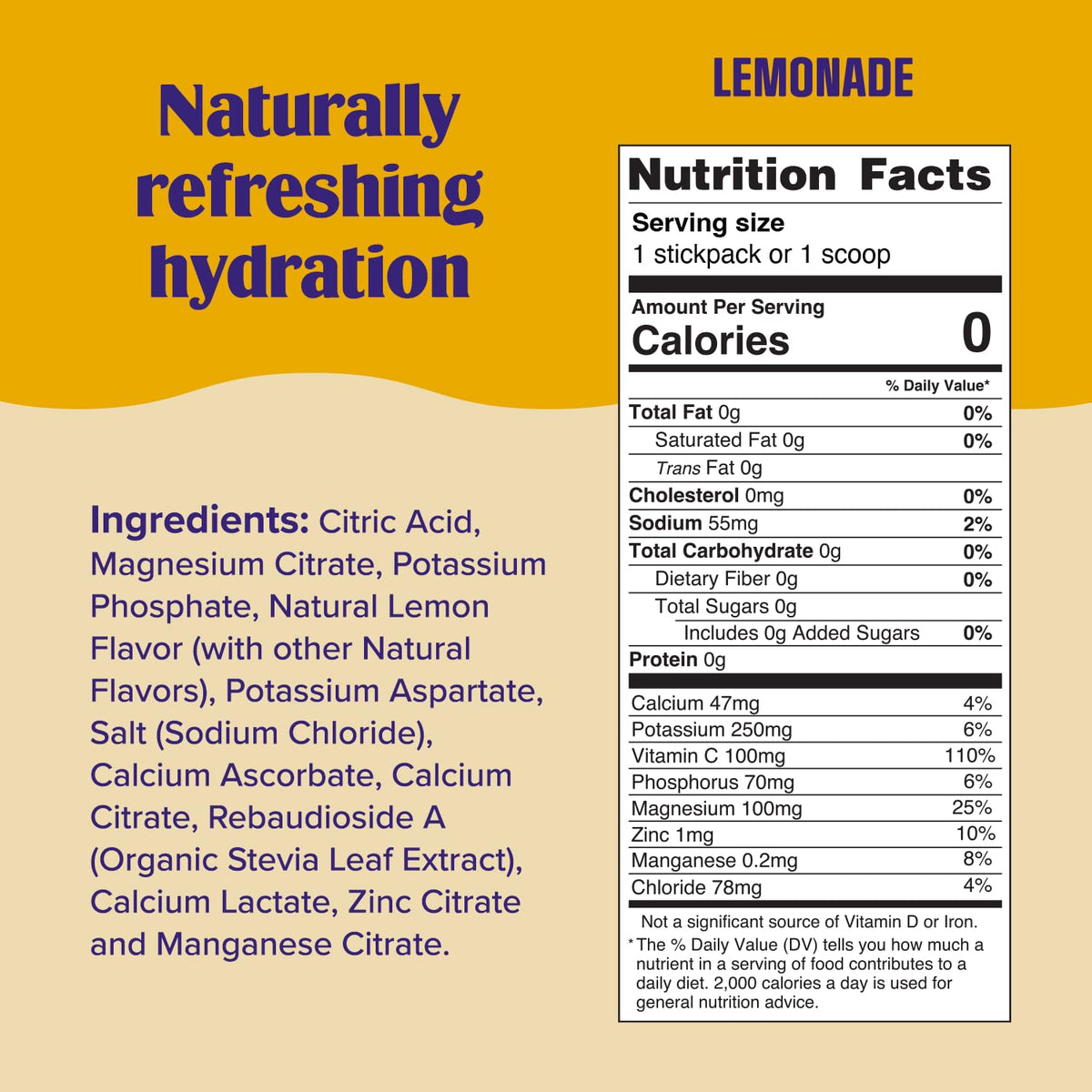Ultima Replenisher Daily Electrolyte Powder – Lemonade, 20 Stickpacks – Zero Sugar Hydration Packets with 6 Electrolytes and Minerals – Sugar Free, Plant Based & Keto Friendly Drink Mix