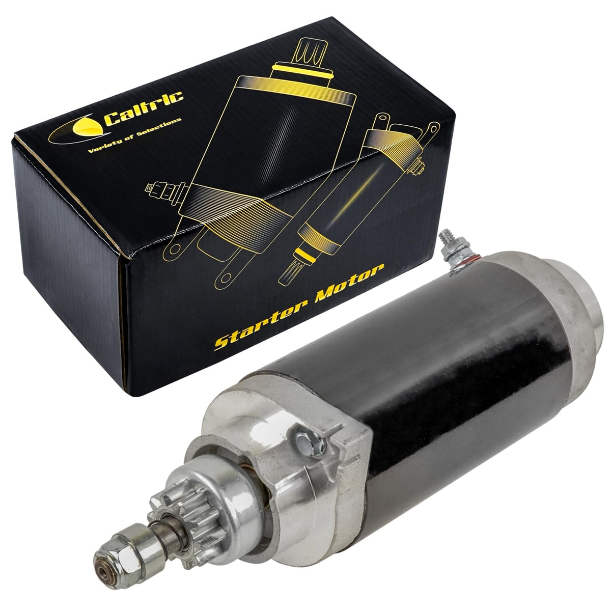 Caltric Starter Compatible With Mercury 90 90Hp 90Elpto 90Elpto Coastal 90Elpto Jet 65 1987-1999