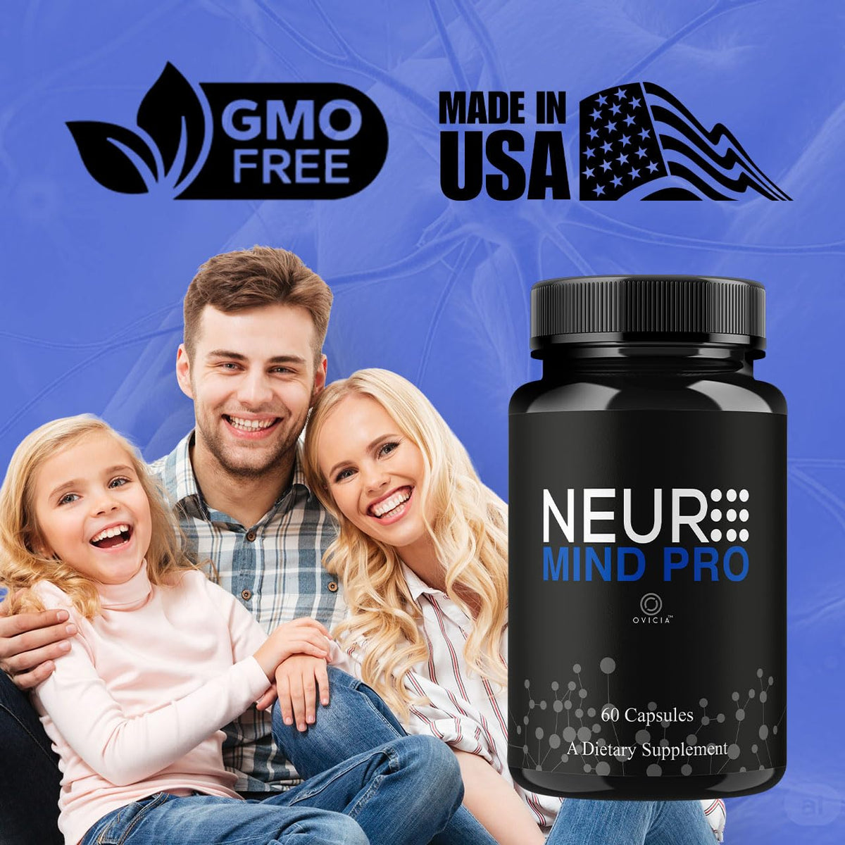 (3 Pack) Neuro Mind Pro - Neuro MindPro Capsules Advanced Formula, NeuroMindPro Original Premium Pills All Natural Daily Support for Overall Health & Wellness Reviews, 180 Capsules for 3 Months