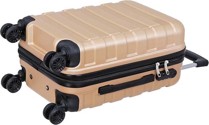 LEMY Ultra-Lightweight Hardshell Carry On 21 Inch Expandable Suitcase with 8 Smooth Spinner Wheels,TSA Lock,for Business Travel and Weekend Trips,Airline Approved