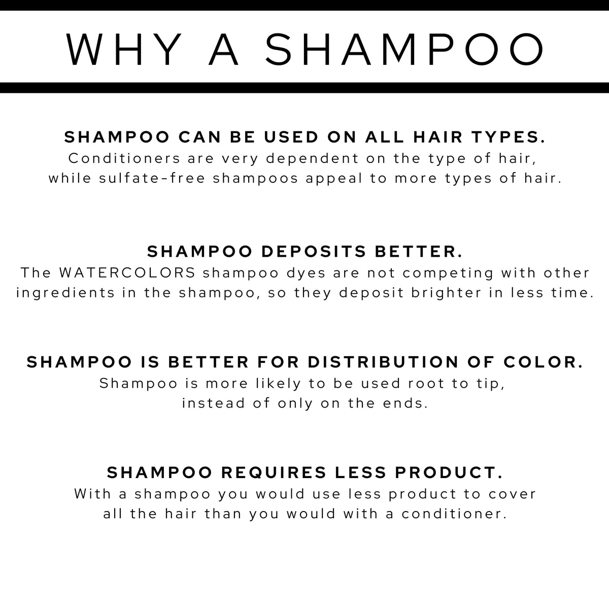 Watercolors Color Depositing Sulfate & Paraben Free Shampoo, Maintains & Enhances Haircolor - Crimson Splash 8.5 oz