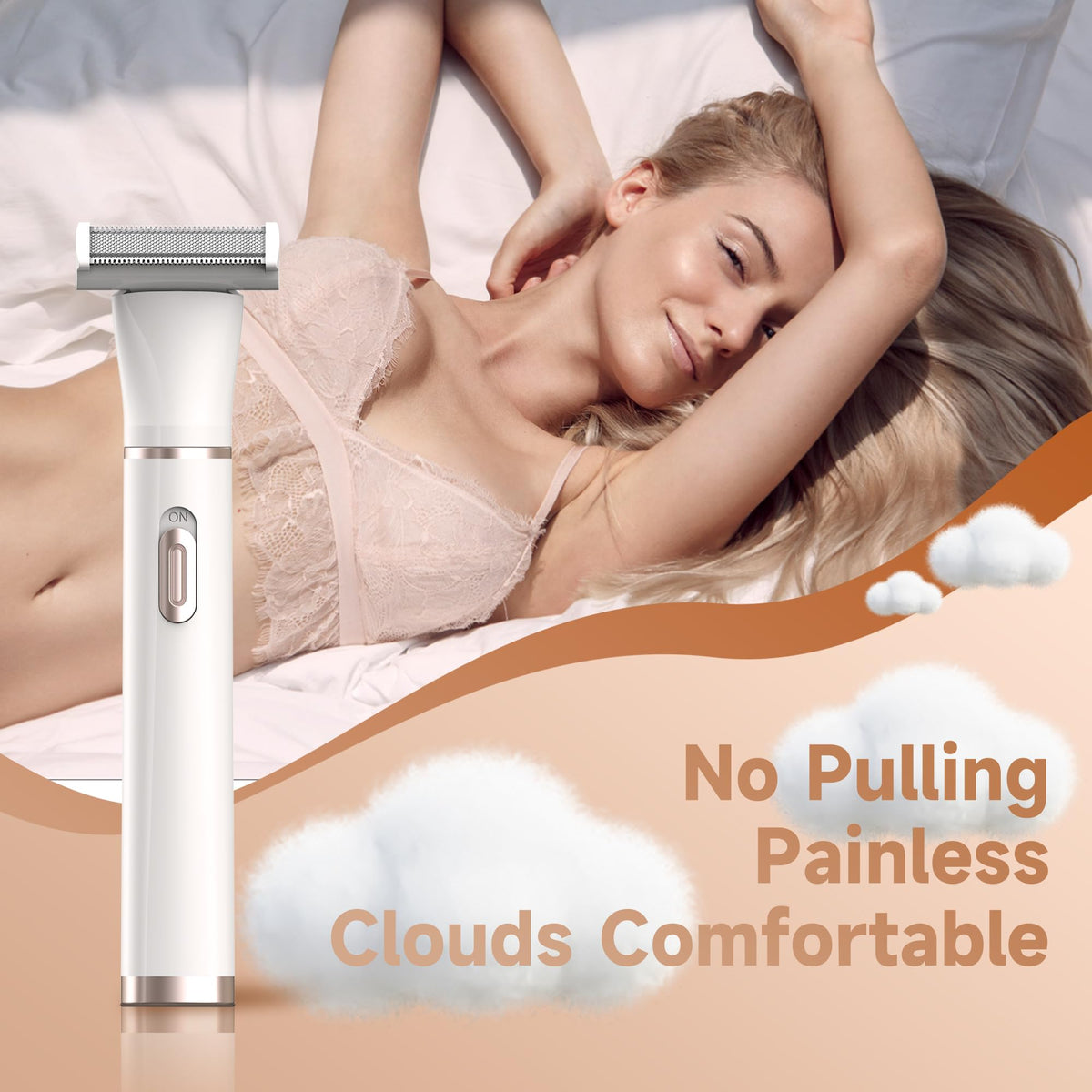 Electric Razor for Women, 5-in-1 Bikini & Body Trimmer, Waterproof Shaver