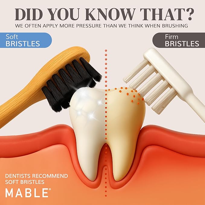 Bamboo Electric Toothbrush Heads | Compatible with Philips One Electric Toothbrush | 4 Brush Heads with Soft Bristles | Plant-Based Adult Size Replacement Heads