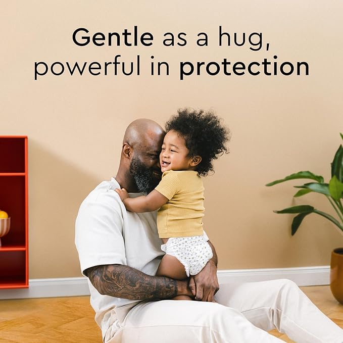 LILLYDOO Baby Diapers - Size 3 (13-22 lbs), Half-Monthly Supply (87 Count), Leak Protection, Skin-Friendly, Ultrasoft, Perfume- & Chlorine-Free, Hypoallergenic, dermatologically Tested, Oeko-TEX®