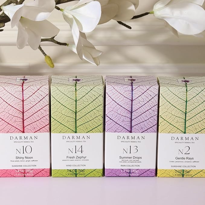 Armenian Herbal Tea No. 15 – Evening Light | Tranquil Blend with Segan Dalya (Rhododendron) & Thyme | 1.4 oz Loose Leaf | Premium Mountain Tea for Deep Relaxation & Restful Evenings