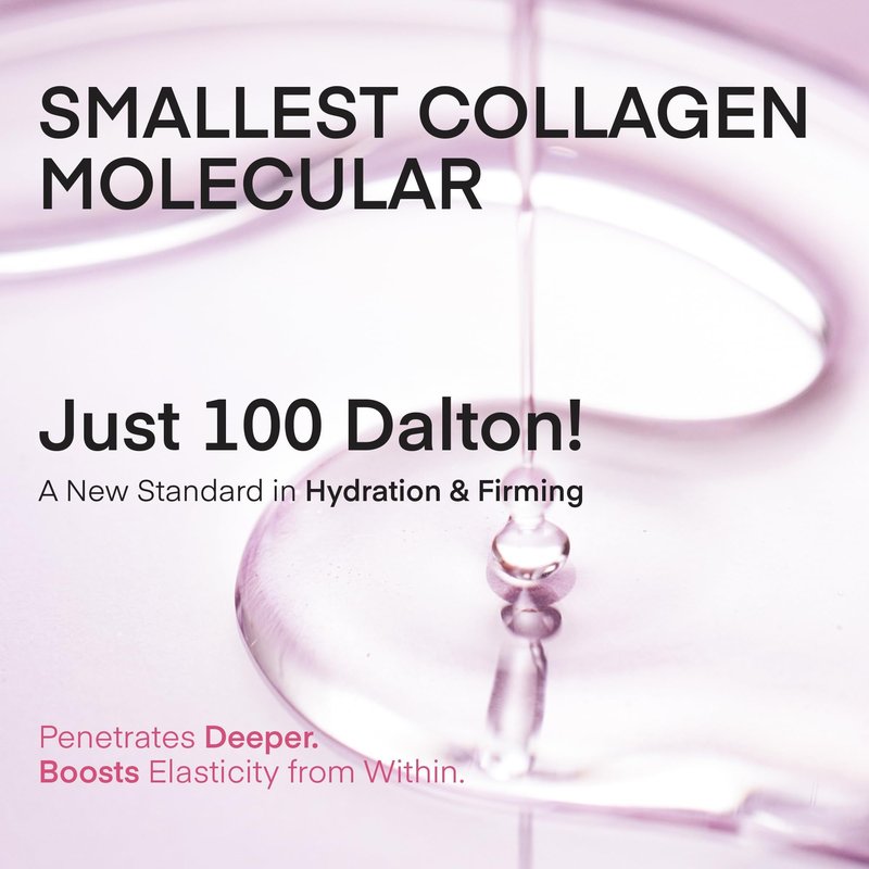 TEREZ & HONOR Collagen Night Wrapping Peel Off Mask: Korean Face Mask for Elasticity, Hydrating & Glow - 100Dalton Smallest Molecular Collagen, Dermatologist Tested, 3.4 FL OZ 2 Pcs