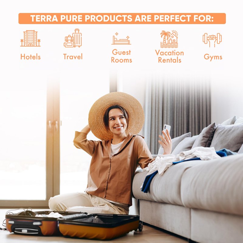 Terra Pure 1 Gallon Shampoo Luxury Hotel Toiletry Bulk Size Designed to Refill Soap Dispensers 128 oz