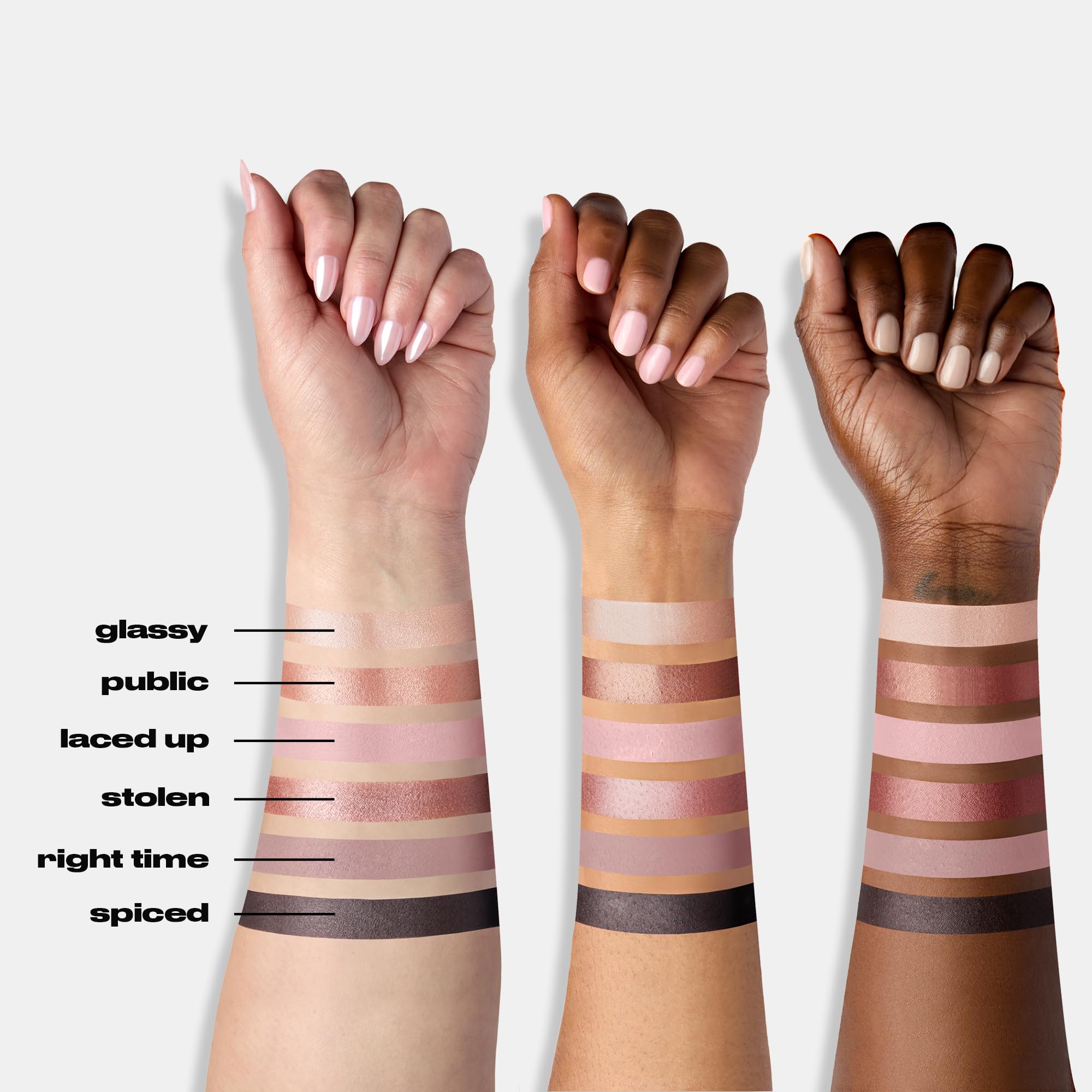 URBAN DECAY Naked3 Mini Eyeshadow Palette - 6 Rosy Pink Neutral Shadows