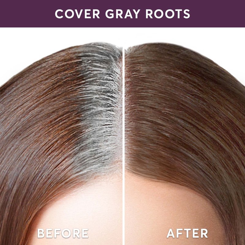 Madison Reed Root Touch Up + Brow Filler, Terra Medium Brown - Instant Gray Coverage, Fills Brows & Thinning Hairlines, Rain/Sweat/Pillow-Proof, Smart 8-Free, Leaping Bunny Certified, 0.13 oz (60 Uses)