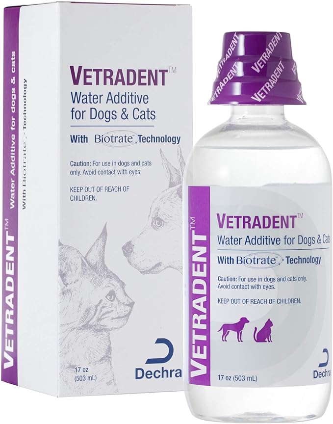 Vetradent Water Additive, 17 oz
