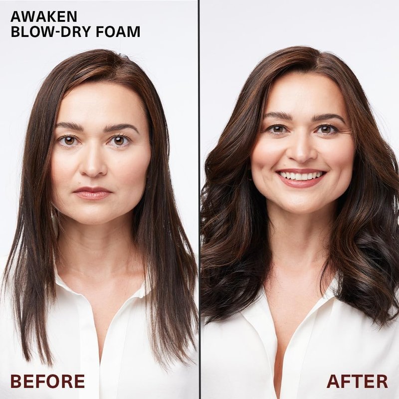 SURFACE Hair Awaken Thickening Blow Dry Foam, Protect, Strengthen Fine & Fragile Hair, 5 Fl. Oz.
