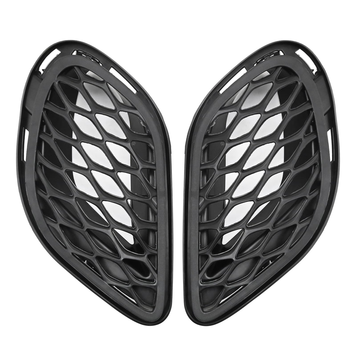 Saihisday 68280492AA Bumper Fog Light Grille Cover Bracket Kit Left and Right Side, Replacement for Dodge Charger GT 2018-2022 C