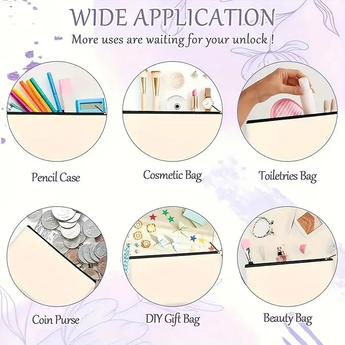 GRITOSE Small Cosmetic Bag for Women，Encourage Makeup Bag for Girls，Surprise Gift Birthday Gift for Friend Student，Blue Butterfly designs White Nurse Cosmetic Travel Pouch