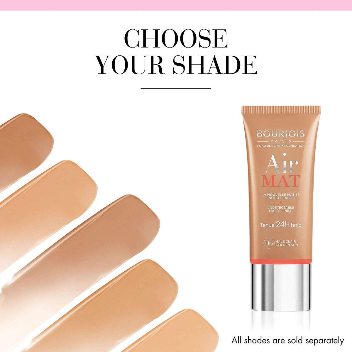 Bourjois Air Mat Foundation, Hale Clair 30ml