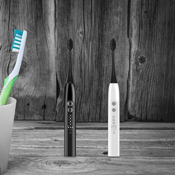 VICASKY 3pcs Replacement Heads for Electric Toothbrush, Soft Nylon Bristles, Universal Fit for Adults and, Compatible Toothbrush Brush Heads for Daily Oral Care