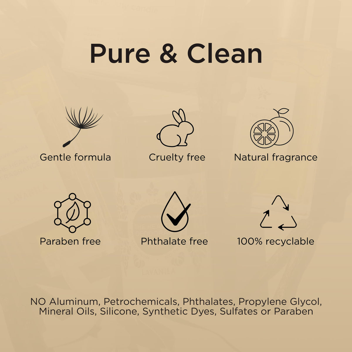 Lavanila Pure Vanilla Perfume for Women, 1.7 Fl Oz