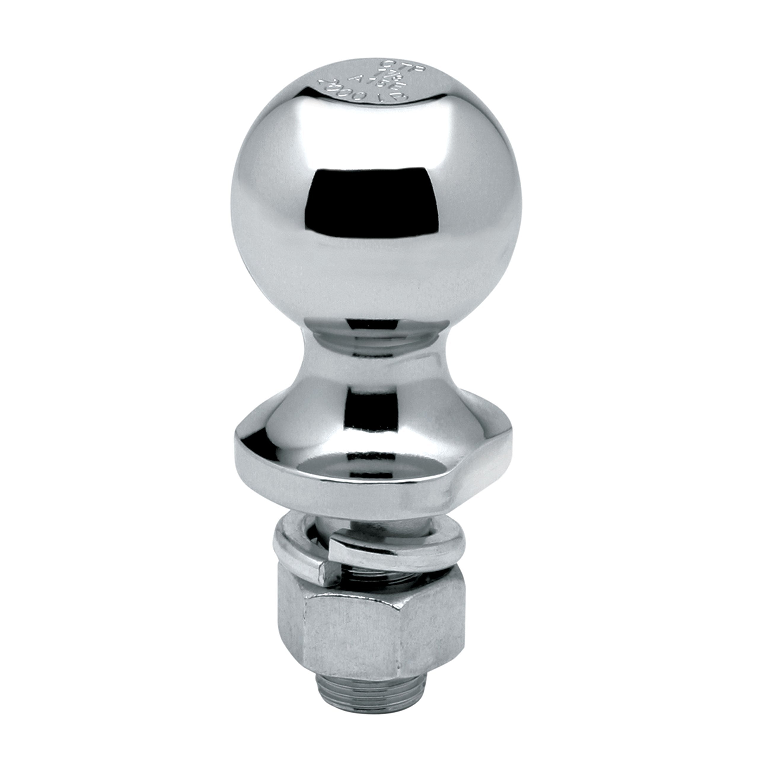 Tow Ready Draw-Tite Trailer Hitch Ball, 1-7/8 in. Diameter, 2,000 lbs. Capacity, Chrome