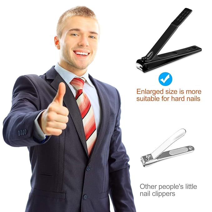 Manicure set Men Personal Care Tools Accessories Finger and Toe Nail Clippers Set Professional Manicure Pedicure Kit With Travel Case Nail Grooming Kit Gifts for Men Women Father Mother