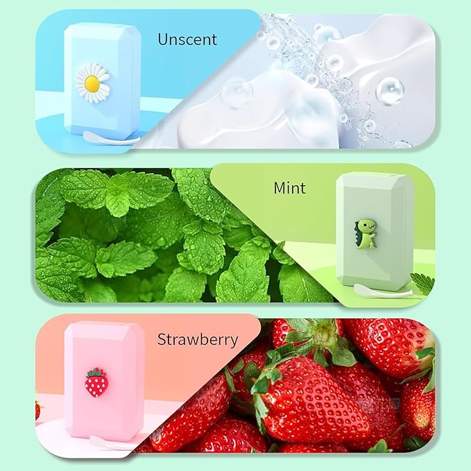 3+9 Pack Orthodontic Wax for Braces Aligners 360 Precut Wax Dots, Braces Wax, Tooth Wax for Braces, Hardcover Box Dental Wax with Mirror for Home Travel Office, Mixed Flavors